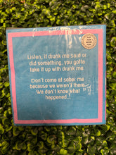 Napkin: Drunk Me/Drinks or Dranks